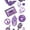 Purple Donut, variant on TalkingCase Slim Fit Phone Case Compatible for Samsung Galaxy S25  Plus(Not S25/ S25 Ultra), Valentine Pop Love 2 Print, Lightweight,Flexible, USA Print