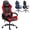 Red, variant on U-HOMY Ergonomic Gaming Chair with Massage Lumbar Support, Rocking High Back, 360° Swivel and Height Adjustable
