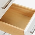 thumbnail image 6 of Ariel Cambridge 61 In. Oval Sink Vanity With White Quartz Countertop In White, 6 of 10