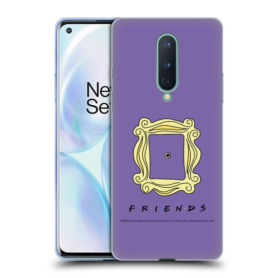 Head Case Designs Officially Licensed Friends TV Show Iconic Peephole Frame Soft Gel Case Compatible with OnePlus 8 5G