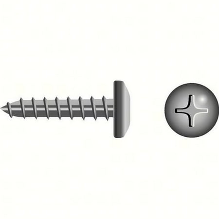 

SeaChoice 59586; #14 X 1 Phillips Head Pan Tapping Screw 4/ Bag (Pack Of 10)