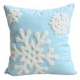 thumbnail image 1 of Christmas Pillow Case Snowflake Elk Protective Throw Pillow Case Cushion Cover, 1 of 8