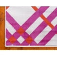 thumbnail image 2 of Open Hearts by Jane Seymour Plaid Modern Area Rug or Runner, 2 of 3