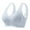 Gray, variant on Tumotour Full Coverage Bras For Women Fixed Cup Seamless Lifting Gathering Sagging Without Steel Ring Nursing Bra Color Block Oversized Soft Breathable Comfortable Beautiful Back Sports Bra