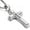 24 inch A-white, variant on Men's Cross Necklace 316L Stainless Steel Large Heavy Cross Pendant for Men Polished Jewelry Rolo Chain with 22'' 24'' 26''