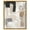 Gold Frame, variant on Freeform Movement II Canvas Contemporary Paint by Art Remedy, Black Frame, 36 x 45