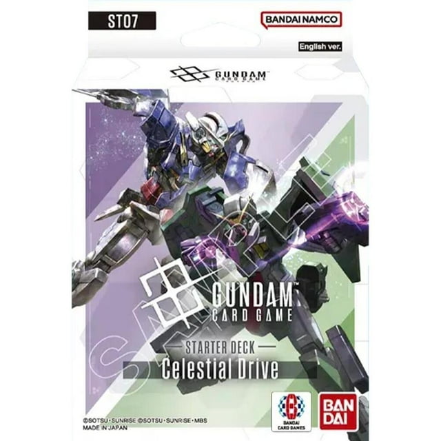 Gundam Card Game Starter Deck - Celestial Drive (ST07) - 50 Cards