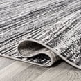 thumbnail image 6 of JONATHAN Y SILK ORCHID 8 x 10 Area Rug, Loom Strie - Black/Gray, SOR200C-8, 6 of 9
