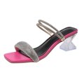 thumbnail image 1 of Amzcrzy Zapatos de mujer,Zapatos de mujer,Zapatillas de mujer, Sandalias planas de mujer, sandalias de playa para mujer, zapatillas casuales antideslizantes de verano Sandalias Mujer Zapatillas De Ca, 1 of 4