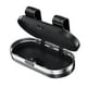 thumbnail image 3 of Estuche para gafas de sol con visera para coche, universal, compacto y rígido. Negro Plata, 3 of 9
