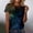 Multicolor, variant on Babcutegg Womens Shirts Lightweight Crew Neck Short Sleeve Summer Tops for Women Multicolor Size S