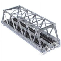 Kato 248mm (9 3/4") Double Track Truss Bridge, Silver
