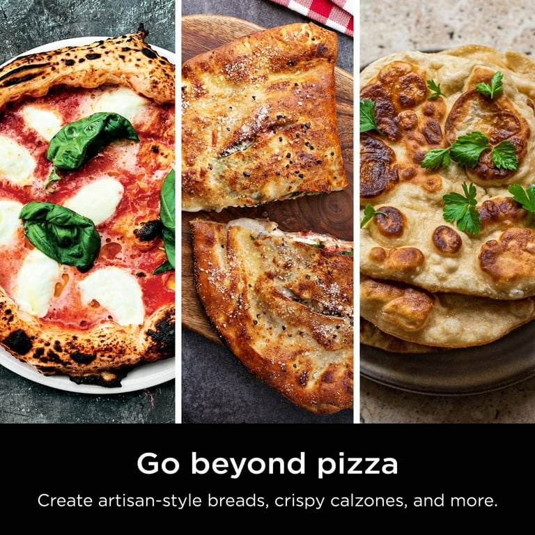 Ninja FlexFlame‚Ñ¢ 16'' Pizza Stone for Baking, Even Heat, Durable