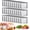 Medium, variant on 30 PCS Quart Bags, Reusable Aluminum Foil Sealable Storage Bags, Stand Up Foil Sealable Bags With Label And Zip Lock For Kitchen Storage