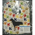 thumbnail image 2 of Carolines Treasures BB6371BIB Rottweiler Pawprints Baby Bib, 2 of 3