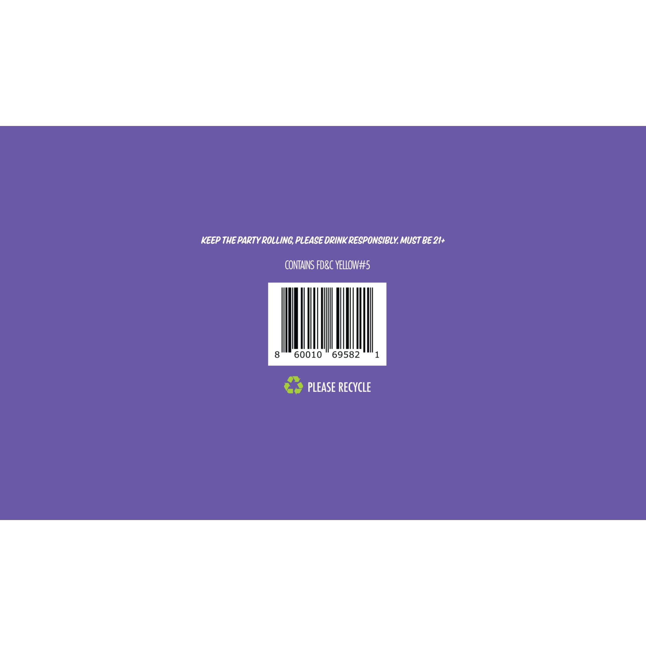 BeatBox Hard Tea Variety Pack Ready-to-Drink Cocktail Party Punch, 11.1% ABV 6/500ml Tetra