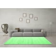 thumbnail image 3 of Ahgly Company Indoor Square Solid Emerald Green Modern Area Rugs, 8' Square, 3 of 4