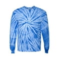 thumbnail image 2 of Dyenomite Cyclone Pinwheel Long Sleeve T-Shirt Size L Color Blues, 2 of 2