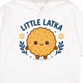 thumbnail image 3 of Inktastic Little Latka Cute Hanukkah Design Toddler Hoodie, 3 of 4