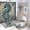 style-182, variant on Shower Curtain Sets 4 Piece Beach Decor Ocean Sea Turtle with Non-Slip Rugs Toilet Lid Cover And Bath Mat Shower Curtain Set Sealife Ocean Life 12 Plastic Hooks for Bathtub Decor 72inch X 72inch