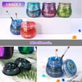 thumbnail image 7 of LET'S RESIN Chameleon Flakes, Resin Supplies -Intense Color Shift Pigment Powder for Resin Molds/Tumblers, Chrome Powder Pigment for Christmas Nail Art/Paint/Soap Making, 7 of 7
