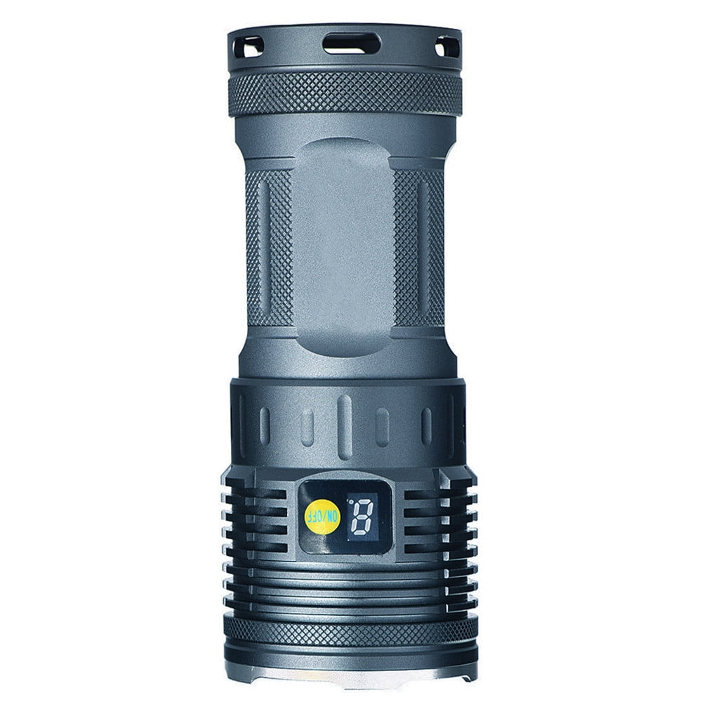 HOT 50000 LM 15x XM-L T6 LED Flashlight Torch Outdoor 18650 Hunting Lights Lamp 