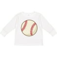 thumbnail image 3 of Inktastic Baseball Sports Ball Boys or Girls Long Sleeve Toddler T-Shirt, 3 of 5