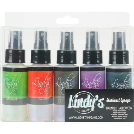 UPC: 0818495011926 | Lindy s Stamp Gang Starburst Sprays 2oz 5/Pkg-Haunted Halloween