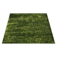 thumbnail image 3 of Rugsotic Carpets Hand Tufted Shag Polyester Eco-Friendly Area Rugs - 6'x6', Square, Green, Plain Solid Design, High Pile Handmade Anti Skid Rugs for Living Room, Bed Room K00108, 3 of 5