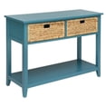 thumbnail image 1 of Bowery Hill Console Table in Teal, 1 of 6