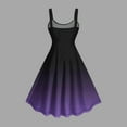 thumbnail image 4 of Ayolanni Purple Women Summer Dresses Sleeveless Crew Neck Wedding Guest A-Line Maxi Dress Plus Size Formal Gradient Color Ankle-Length Sundress XXXXL, 4 of 6