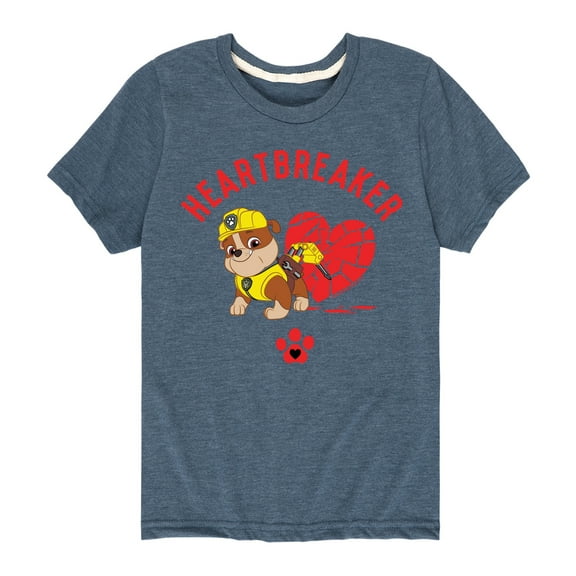 Paw Patrol - Valentine's Heartbreaker - Toddler And Youth Short Sleeve Graphic T-Shirt