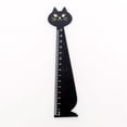 thumbnail image 1 of 1~10PCS Cat Shape Ruler Cute Wood Animal Straight Ruler for School Home Stationery Style A 1pc, 1 of 6