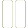 thumbnail image 4 of Ekena Millwork 28"W x 72"H Bulwark Rope Panel Moulding Kit (Double Panel), 4 of 10
