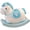 Blue, variant on Yvsxxv Chinese Year of Horse Rocking Horse Piggy Bank, Vinyl Coin Money Jar for Home Desktop Ornament Spring Festival Gift