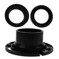thumbnail image 3 of Minkissy Seal Ring Kit for Toilet 1 Set Black ABS Sealing Leakproof Easy Installation RV Toilet Maintenance, 3 of 7
