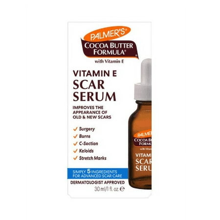 Palmers Cocoa Butter Formula Vitamin E Scar Serum, 1 oz, 6 Pack