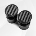 thumbnail image 4 of LOVIVER 2x Car Front Trunk Bag Hook Concealed Storage Rebounding Fastener Clip Decor Car carbon fiber, 4 of 8