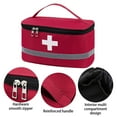 thumbnail image 3 of First Aid Bag Empty Travel Rescue Bag First Responder Storage Medicine Emergency Bag for Car Home Office Outdoor, 3 of 5