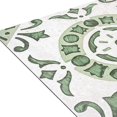 thumbnail image 4 of Achim RTXTV60220 Rétro 12 x 12 Po Carreau de Plancher en Vinyle Autocollant - Médaillon Vert - 20 Carreaux et 20 Pi2, 4 of 5