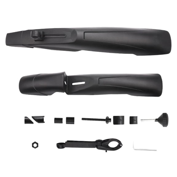 Necvior Bicycles Mudguard Adjustable Front Rear Mud Guards Bicycles Splashes Guard Set