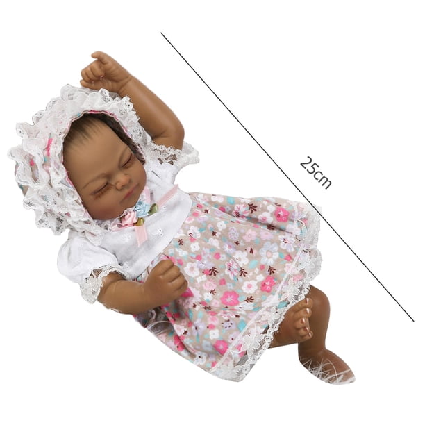 Muñecas de bebé recién nacido de 12 pulgadas regalo de cumpleaños silicona afroamericana para colección Sywqhk libre de BPA