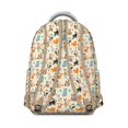 thumbnail image 3 of Fashionable Cat Design Backpack for Women & Girls - Waterproof Bookbag for School & Travel - Roomy Laptop Backpack with Side Pockets - Trendy Floral Cat Print, 3 of 6