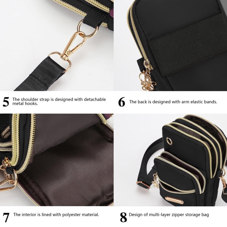 Multipurpose Crossbody Sling Backpack | Adjustable Polyester  display picture 2