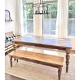thumbnail image 6 of Modern Farmhouse Dining Table Legs - Handmade in USA - Unfinished - DIY Furniture - Turned Wooden Legs - Set of 4 - Dimensions: 5" x 29"$$Tools & Hardware Other, 6 of 9