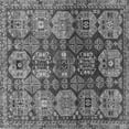 thumbnail image 1 of Ahgly Company Indoor Square Persian Gray Traditional Area Rugs, 5' Square, 1 of 1