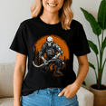 thumbnail image 2 of Halloween Shirt,Skeleton Ice Hockey T Ee Halloween, Happy Halloween Shirt , Ghost Pumpkin Tshirt, Funny Holiday Gift,Horror Witchy, 2 of 5