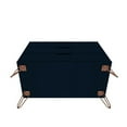 thumbnail image 4 of Rockefeller Mid-Century- Modern Dresser with 3- Drawers in Tatiana Midnight Blue, 4 of 5