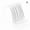 white, variant on White Erasable Fabric Tailors Chalk Set, 10pcs Patchwork Clothing Pattern Marking Tools for Sewing Needlework DIY