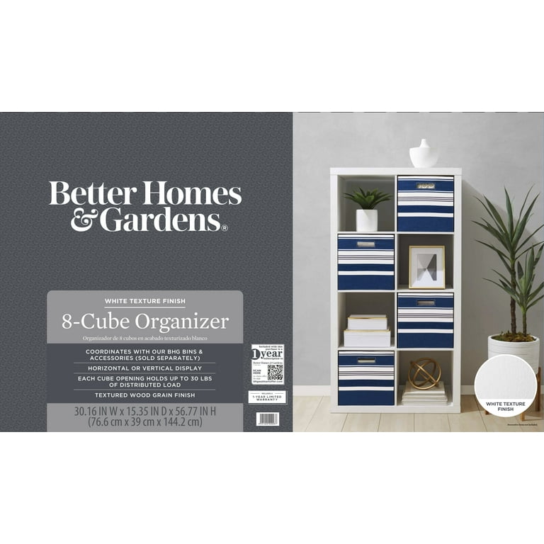  Better Homes and Gardens - Mueble organizador cuadrado